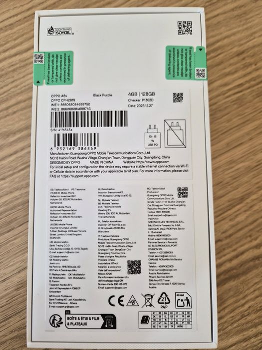 OPPO A6x 4GB/128GB