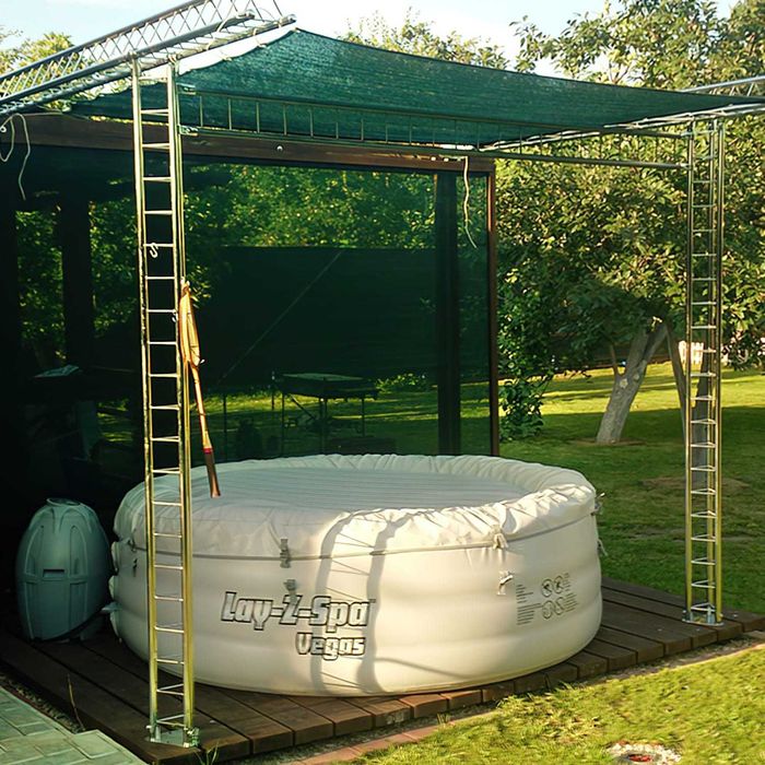 Затеняющая сетка 55%, 70%, 80%  (теневые сетки, притеняющие сетки)