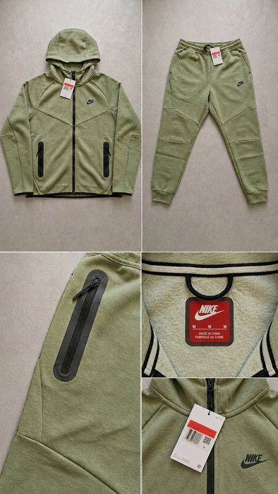 Nike Tech Fleece Gen 2 (Зелен M, Сив L, Черен L) – 70€