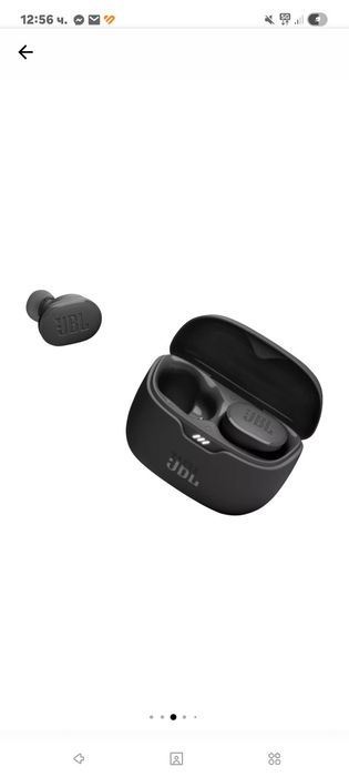 Аудио слушалки In Ear JBL Tune Buds, True wireless, Active Noise Cance