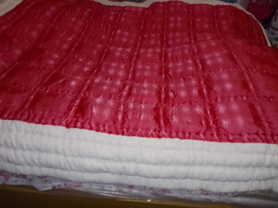 Юргани памучни, неупотребявани - 1бр /210 на 180/ и 2бр /210 на 150/