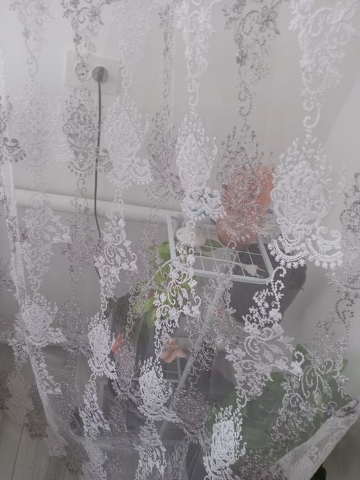 Продам тюль б/у в хорошем состоянии