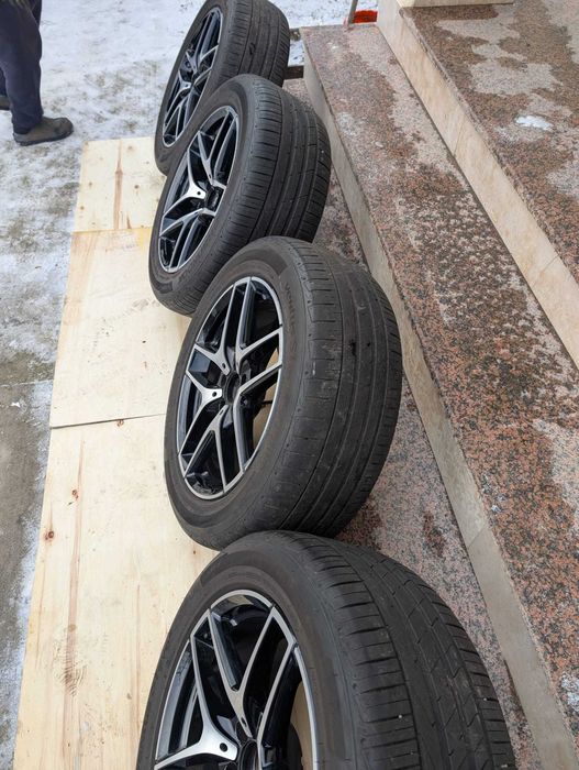 Jante Roți origin Mercedes R19 2 latimi AMG Night Packet GLC C253 X253