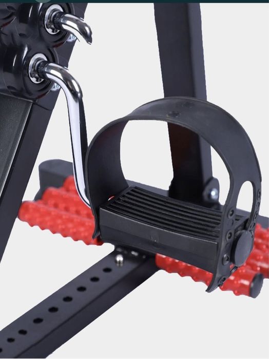 Мини велотренажер с массажером 3в1