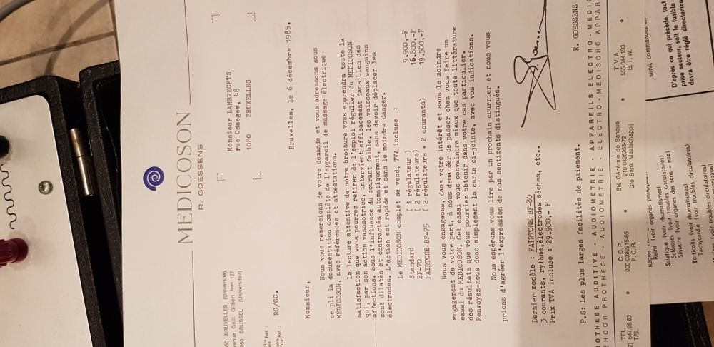 Aparat terapie Medicoson