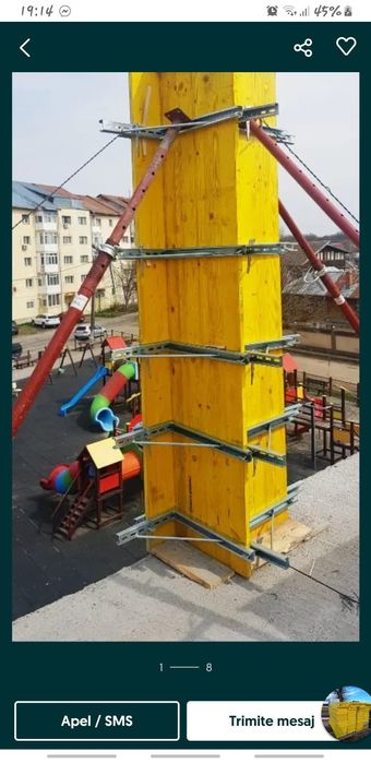 Schelă metalica de închiriat