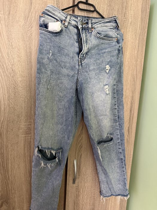 Дамски дънки Mom fit H&M