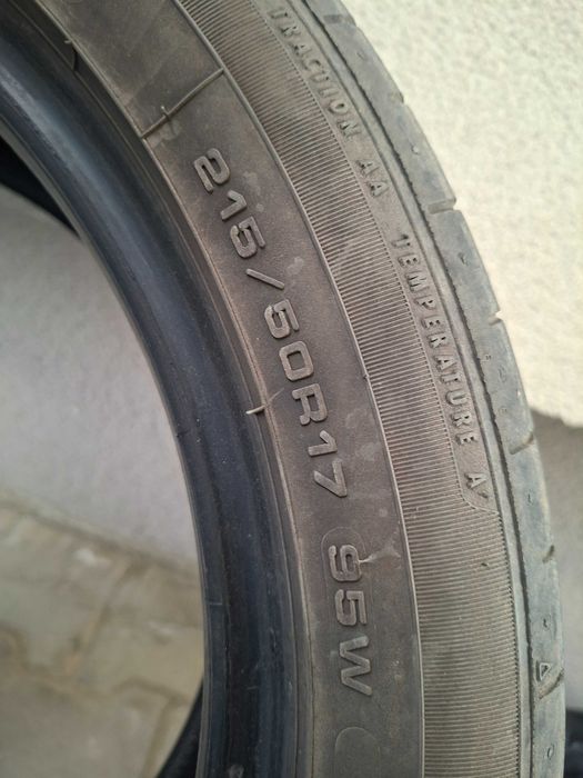 Vand 4 buc anvelope vara 215/50/17