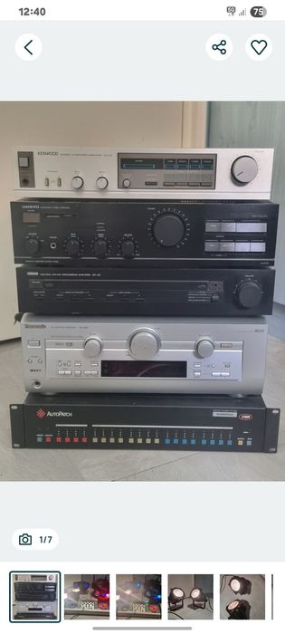 CD Player Sony Denon Technics Tuner Electro Voice Panasonic