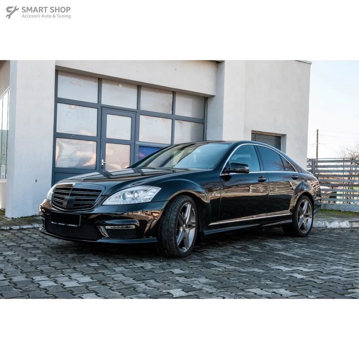 Lumini de zi dedicate LED DRL Mercedes W221 S-Class (2010-2013) Partea