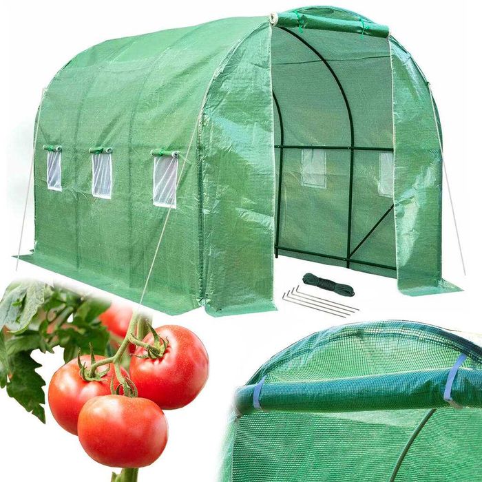 Оранжерия Тунелна PRO с UV 3х2m 4x3m 6x3m 12x3m
