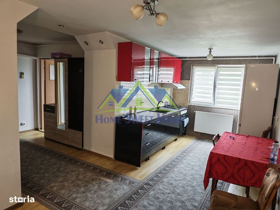 Inchiriez apartament 2 camere, etaj 4/4, zona M3, mobilat și utilat!