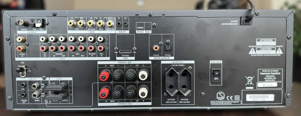 Harman Kardon HK 3490 – Мощен Стерео Ресивър с DAC | 120W