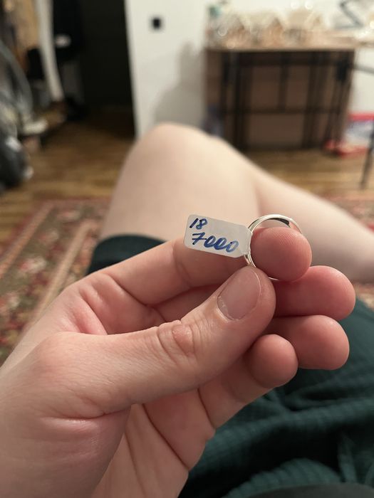 Кольцо серебро 925 проба