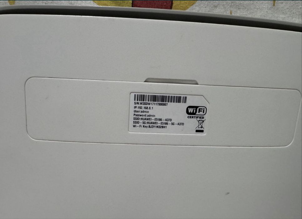 Router Wireless Huawei E5186 4G Cat6 802.11ac LTE CPE cu Sim Decodat