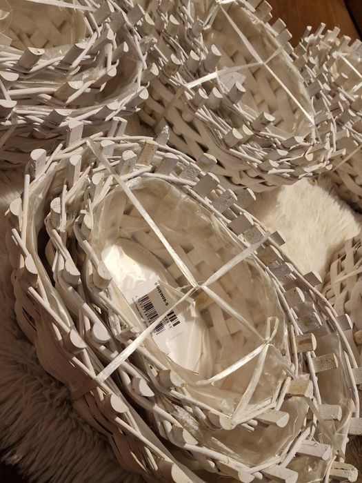 Lot 8 buc seturi coșuri împletite