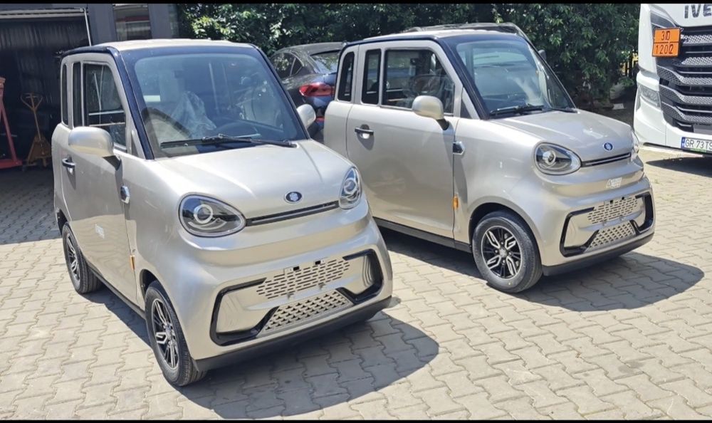 Masina Electrica Fara Permis NIEVE Q-EN de la KUBA, 25km/h, Fara Permis ! Noua 2026