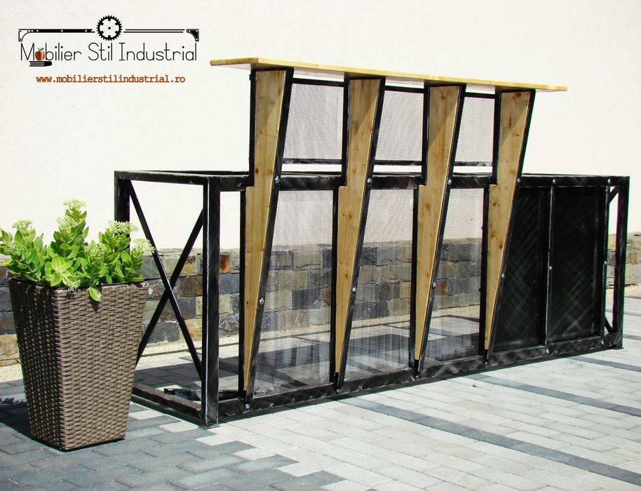 Receptie stil industrial.Totul pe comanda