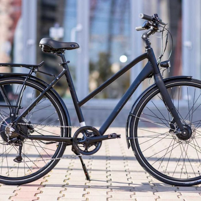 Bicicleta electrica Noua, de oras Prophete 52581B, autonomie 60km, 25 km/h, marime L