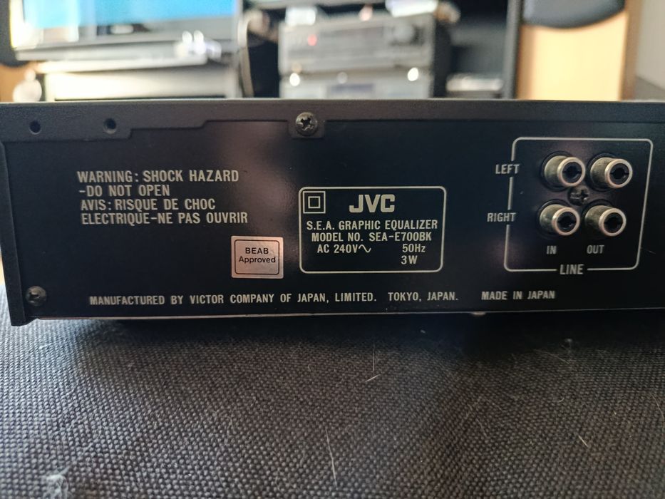 JVC SEA-700bk Equalizer
