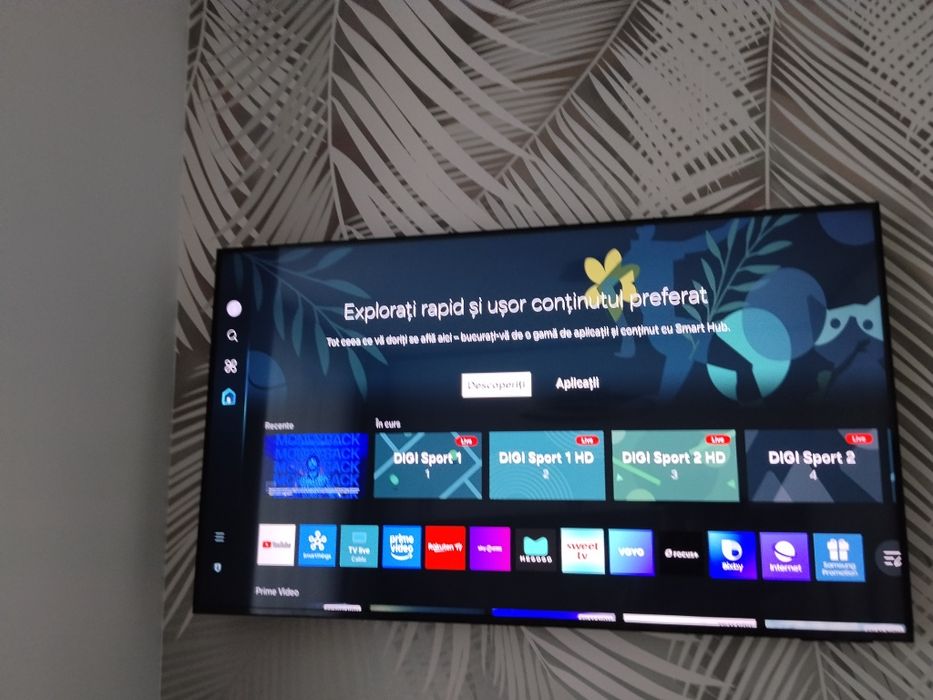 Televizor nou SAMSUNG 138 cm 55" 55 inchi Smart 4K Ultra HD