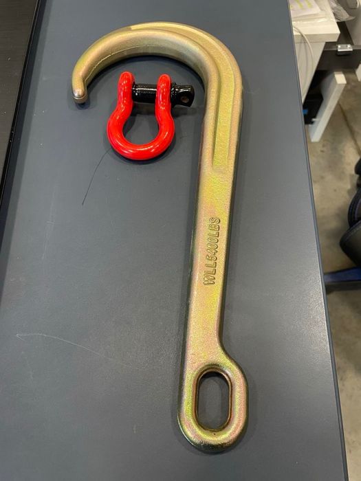 Carlig J universal 15” platforma tractari / recuperari auto / troliu