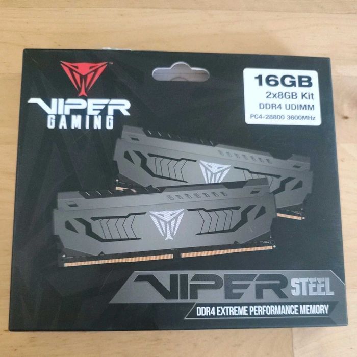 Рам памет Patriot Viper Steel 16GB (2x8GB) DDR4 3600MHz