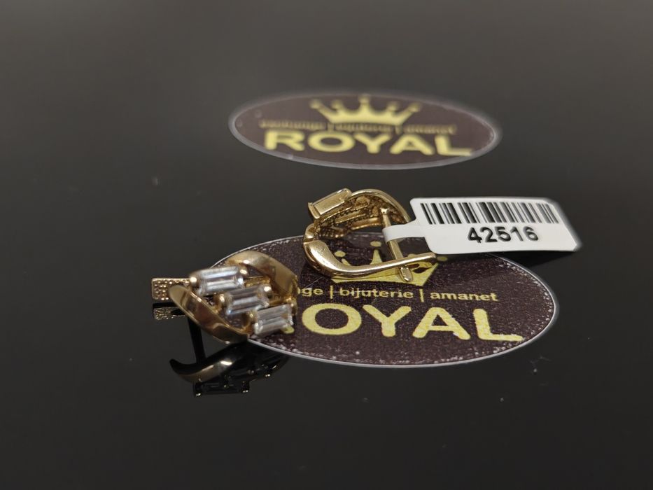 Bijuteria Royal: Cercei aur 14k/4.58 gr