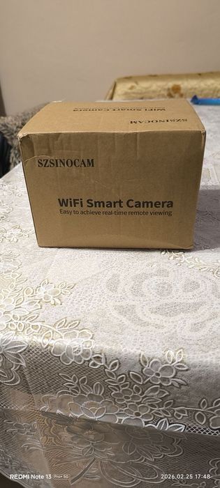 Многофункционална безжична външна охранителна камера с Wi-Fi, 1080p