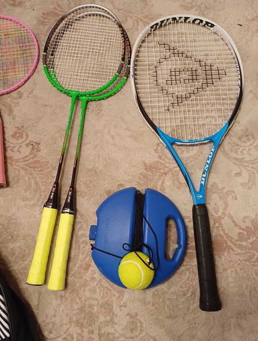Set Tenis Racheta Dunlop set Badminton Geanta tenis Pro Touch