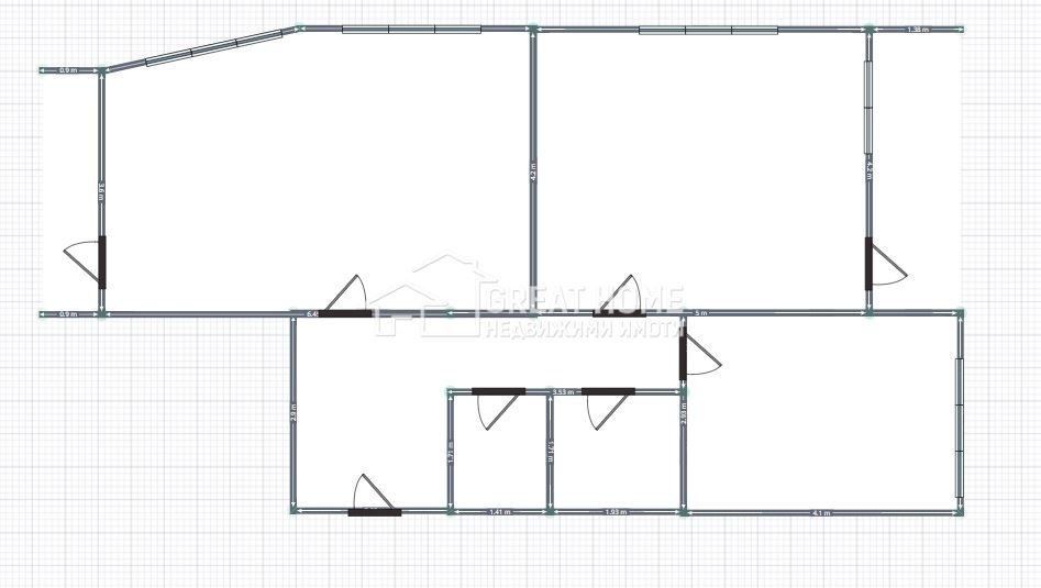Дава се под наем Тристаен апартамент в Търговище, Вароша - 100 кв.м за 306 € - Снимка #10