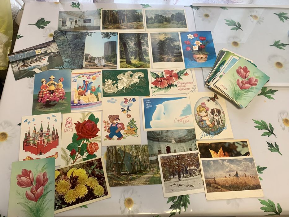 Советские открытки СССР