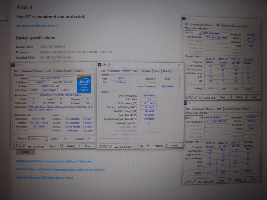 Kit memorii ram ddr3 16gb dual ch 1600 mhz cl11 zeppelin xtra