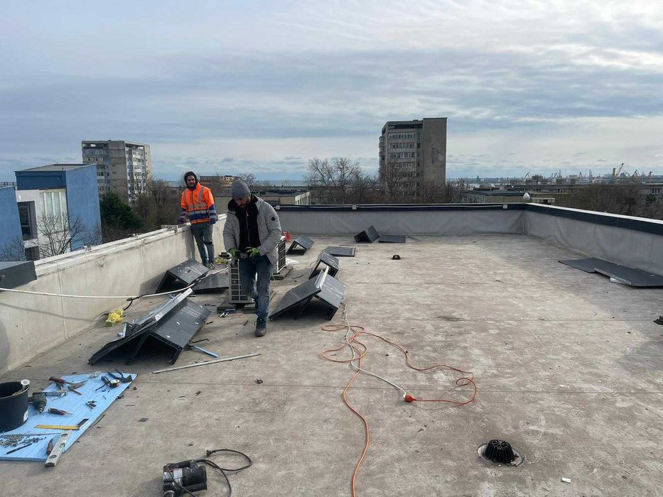 Atic tabla, jgheaburi  pătrate, ,accesorii tablă pentru  hale și case