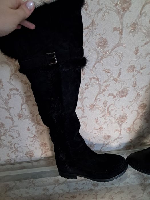 Женские сапоги 1+1