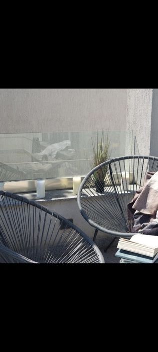 Mobila  de terasa de gradina  2 scaune scoica plus masuta