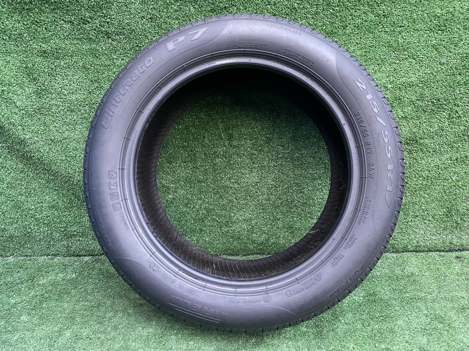 Set 2 anvelope vara Pirelli Cinturato P7 215 55 R17 94W Dot 4418 Profil 5,8mm