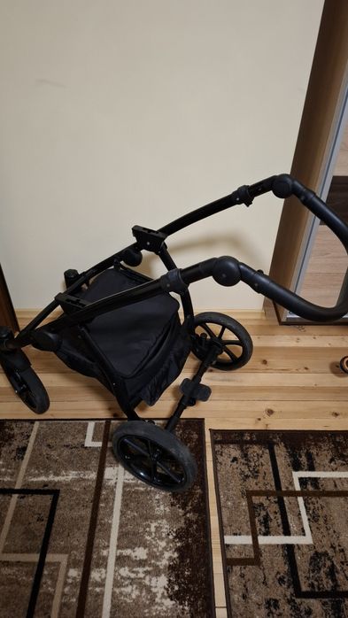 Детска комбинирана количка 3 в 1 Buba - Zaza, Cream