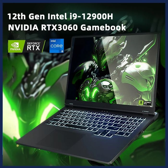 Мощный игровой ноутбук Core i9-12! RTX 3060