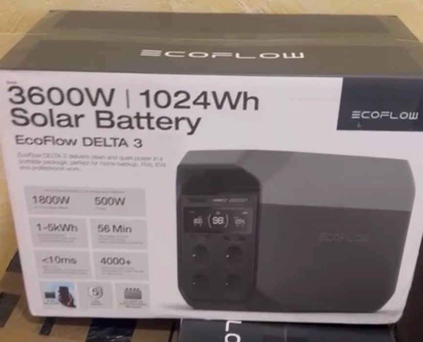 Baterie powerstation ecoflow delta 3 noua sigilata