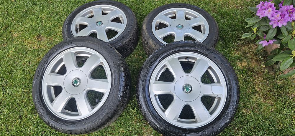 Set jante r15 Skoda 195 50 R15 Debica nou