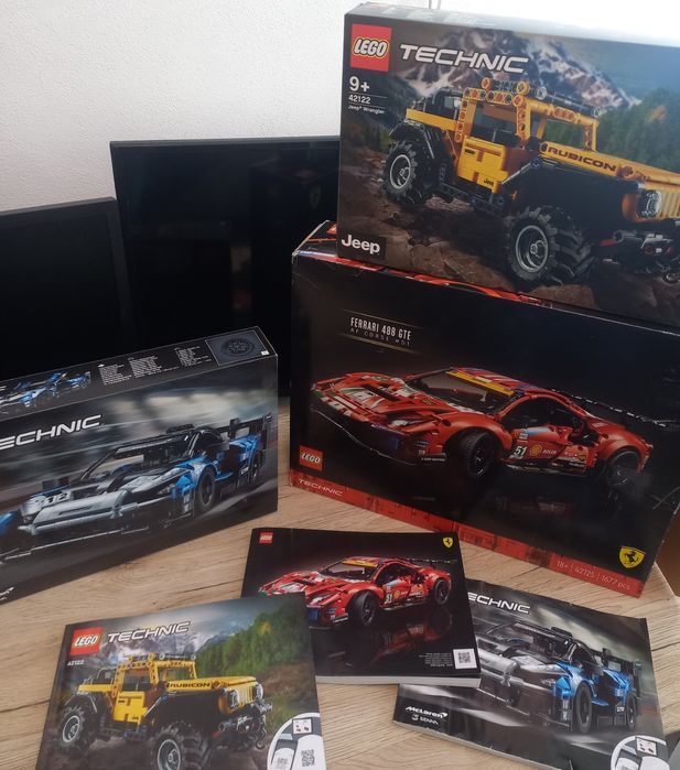 Lego Technic Ferrari GTE 42125 original