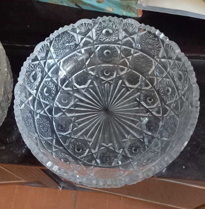 Ваза хрустальная