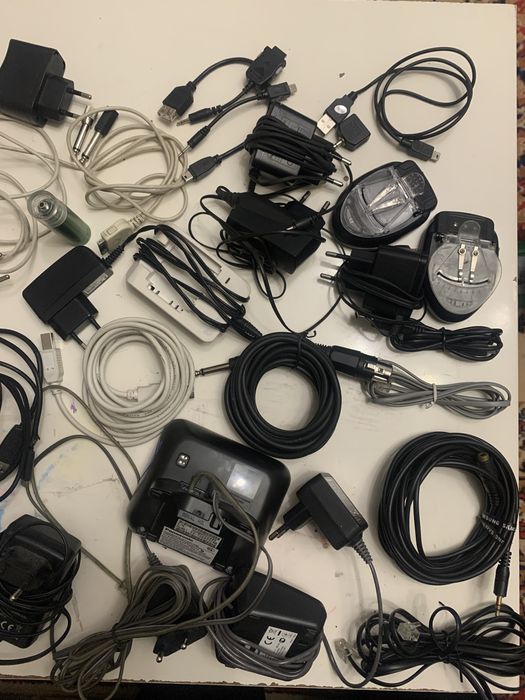 Зарядки, шнуры, кабеля и т.д