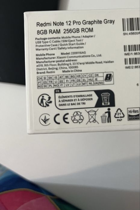 Смартфон Redmi Note 12 Pro