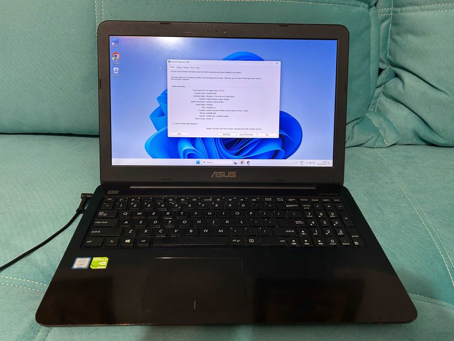 Laptop ASUS i7, 16GB RAM, SSD