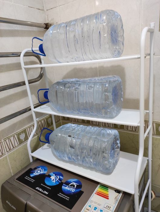 Полка для ванной стеллаж для стиральной машины и туалета, металлическа