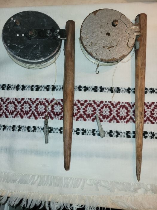 Set doua mulinete vechi vintage