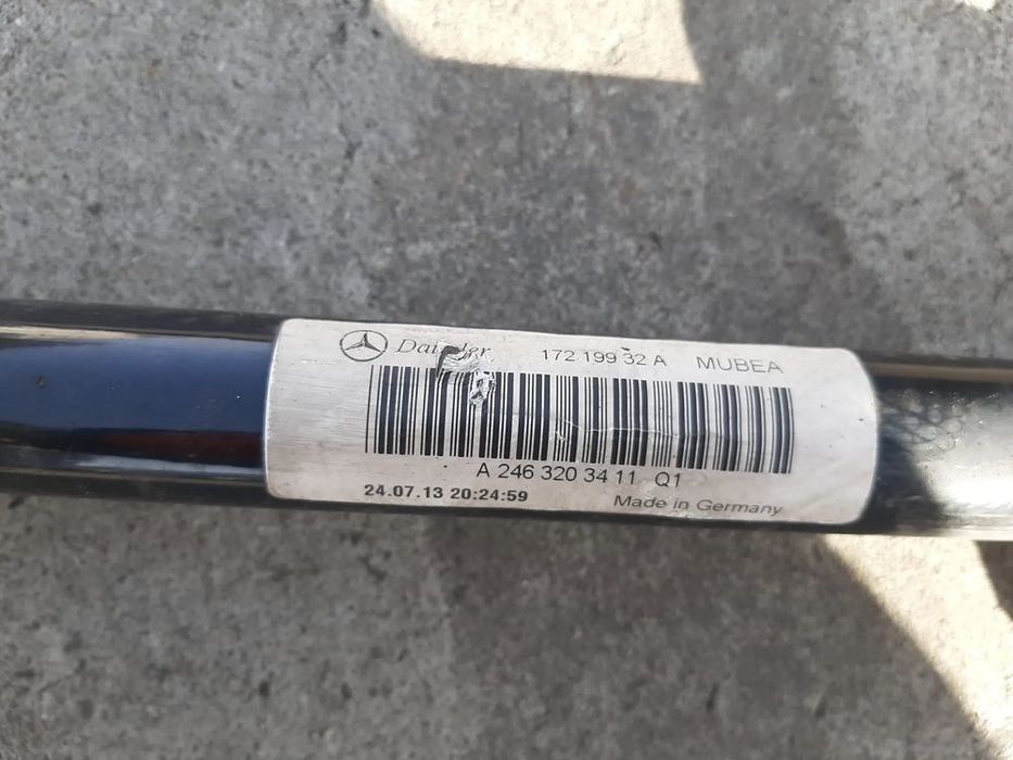 bara stabilizatoare torsiune mercedes a-class w176 b-class w246   a2463203411