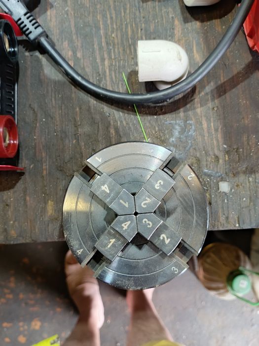 Деревотокарный патрон 4 дюйма